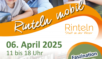 Plakat Rinteln mobil 2025.