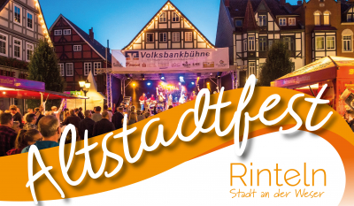 Plakat Rintelner Altstadtfest A3 2024