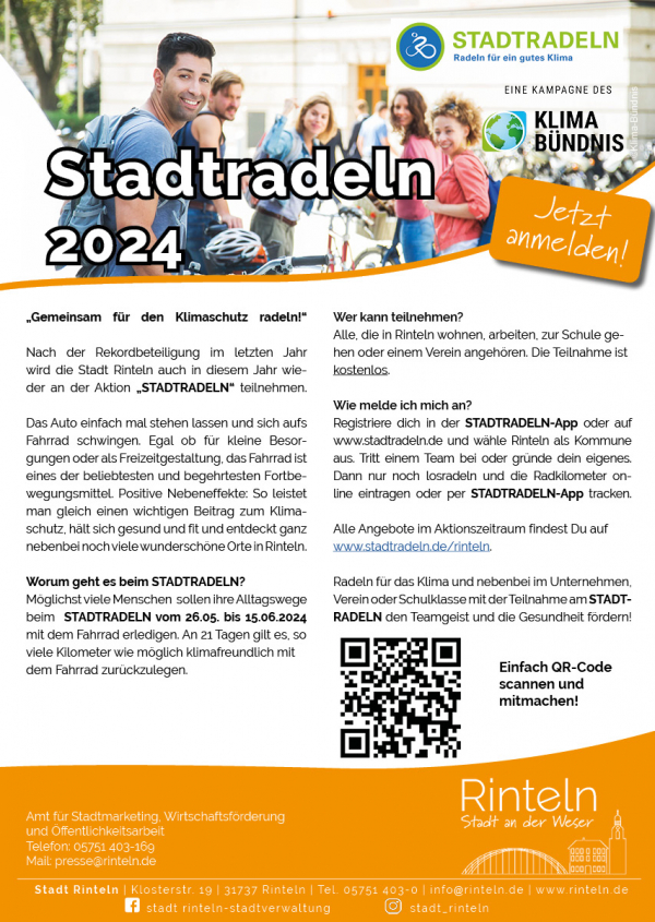 Plakat Stadtradeln Rinteln2025