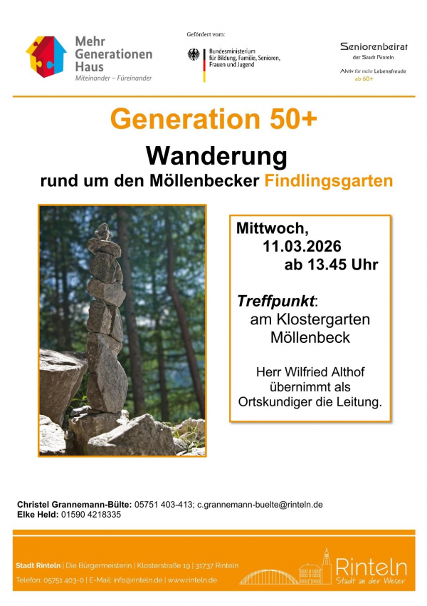 20260311 Wanderung Findlingsgarten